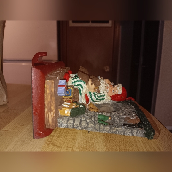 VINTAGE Santa Stocking holder - Picture 3 of 5